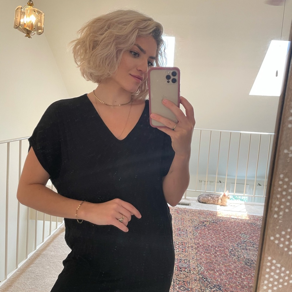 Boohoo Black Tee